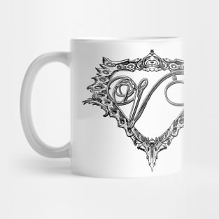 Super Sleek Style V Symbol Mug